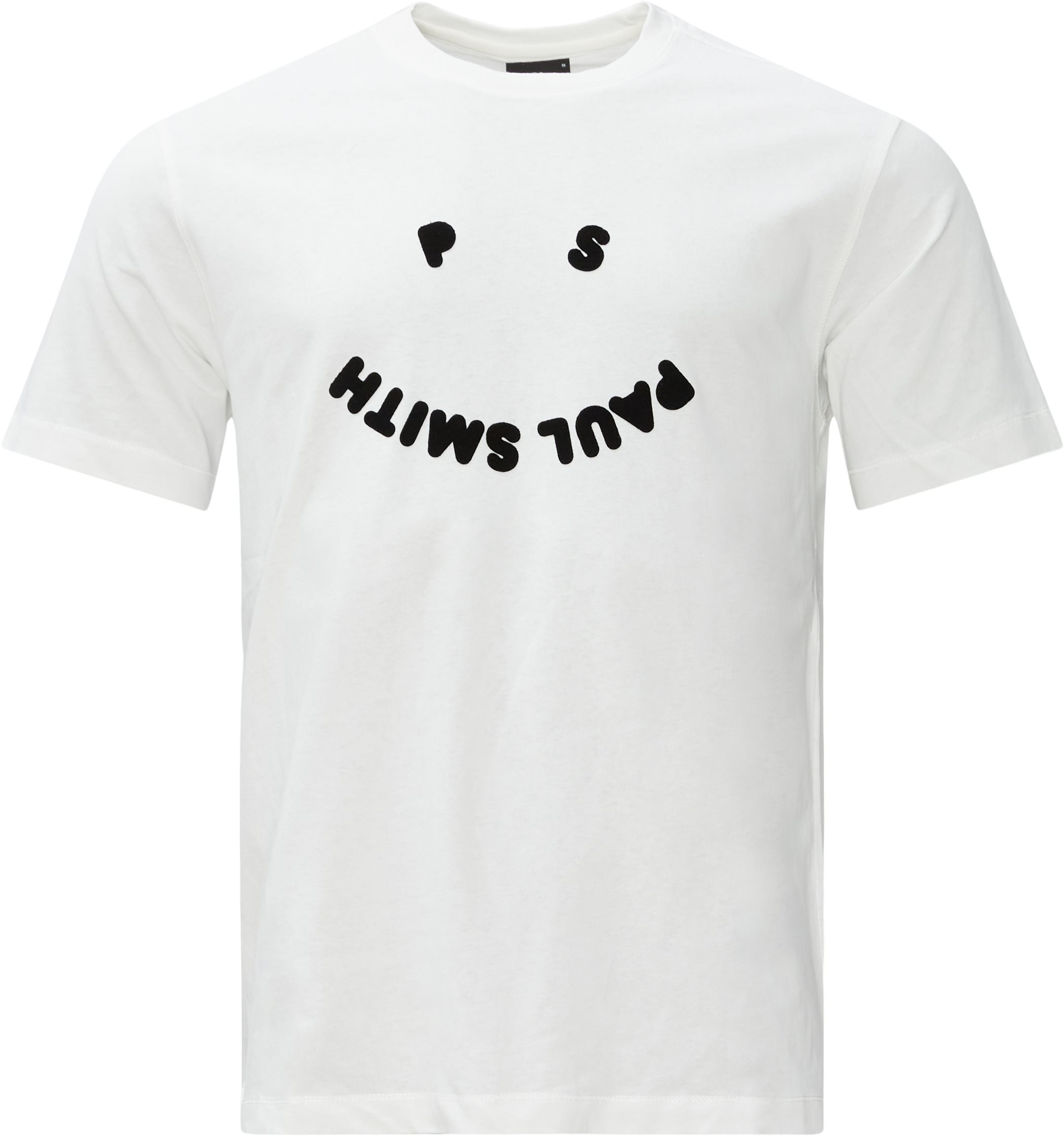 Smiley Tee - T-shirts - Regular fit - White